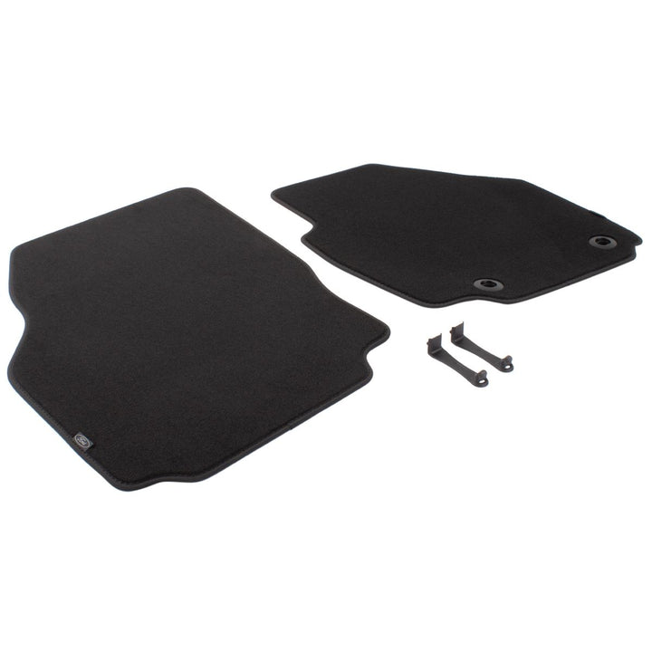 MONDEO 03/2007-08/2014 VELOUR FLOOR MATS FRONT,BLACK