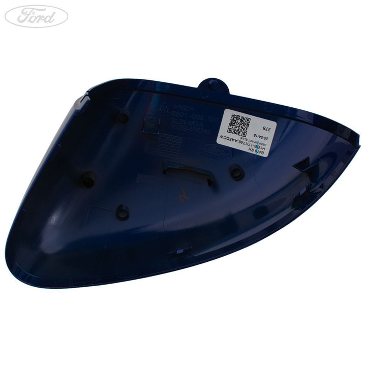 FIESTA O/S DOOR MIRROR HOUSING COVER DEEP IMPACT BLUE