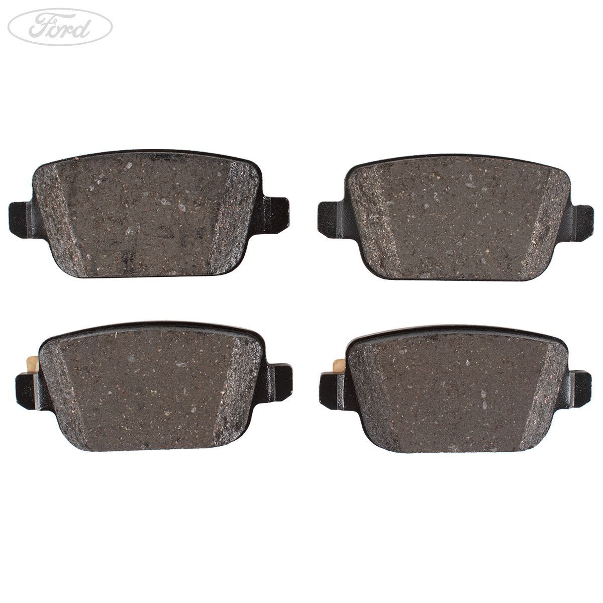 Rear Brake Discs & Pads Set For Ford Galaxy / S-MAX 2015-2018 – 316mm Solid