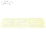 RANGER DURATORQ TDCI FRONT WING BADGE 6 SPEED 2011-