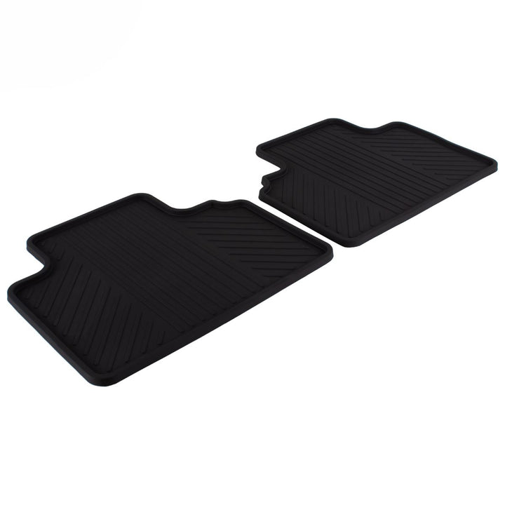 TRANSIT TOURNEO COURIER REAR RUBBER FLOOR MATS SET 2014