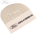 THEFT ALARM ANTI DECAL