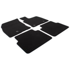 KUGA 12/2019-02/2024 VELOUR FLOOR MATS FRONT AND REAR,BLACK