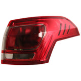 B MAX REAR O/S OUTER TAILLIGHT LAMP UNIT INC. BULB HOLDER