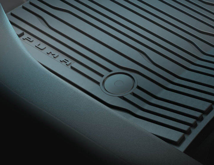 PUMA FROM 04/2024 RUBBER FLOOR MATS FRONT,BLACK