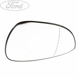 FIESTA N/S WING MIRROR GLASS