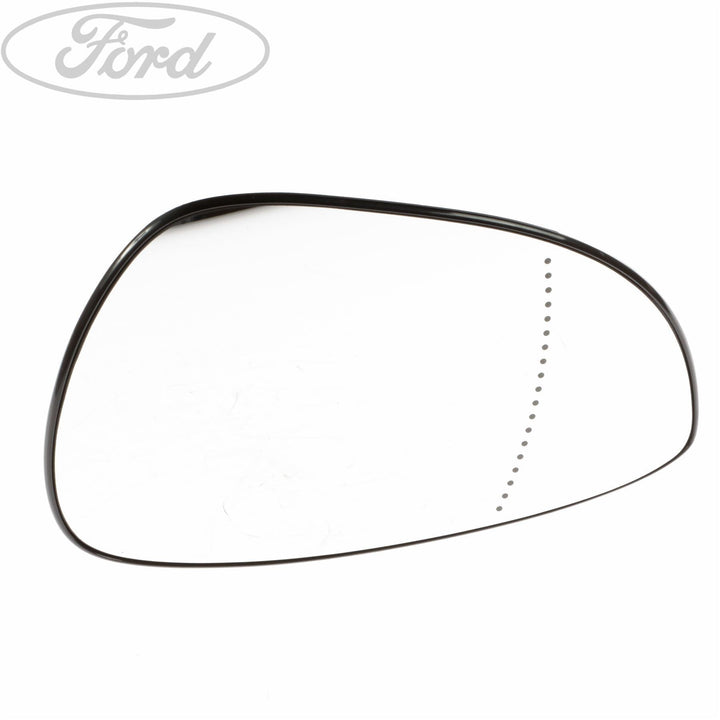 FIESTA N/S WING MIRROR GLASS