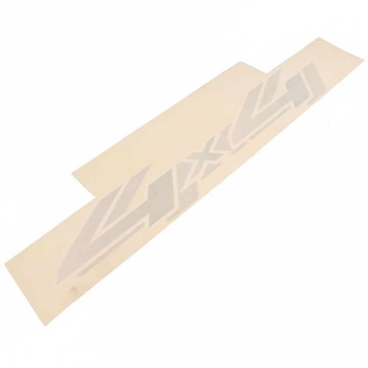 RANGER REAR N/S 4X4 NAME PLATE DECAL WHITE EQ 2004-2007