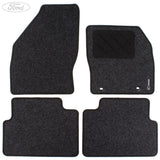 C-MAX FRONT & REAR CARPET CONTOUR FLOOR MATS 2007-2010