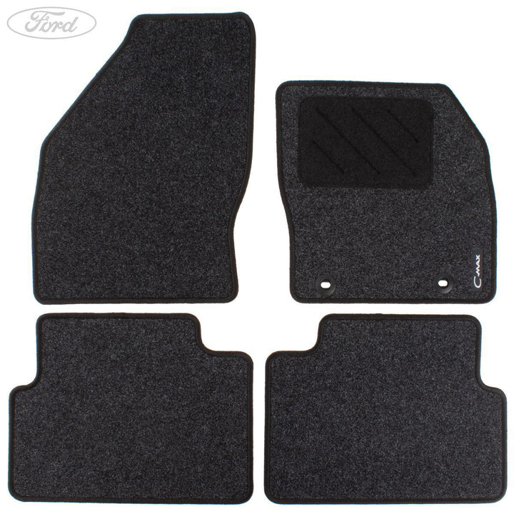 C-MAX FRONT & REAR CARPET CONTOUR FLOOR MATS 2007-2010