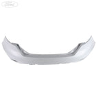 FIESTA REAR BUMPER FOR DUAL CHROME EXHAUST PRIMED