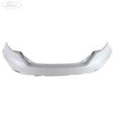 FIESTA REAR BUMPER FOR DUAL CHROME EXHAUST PRIMED