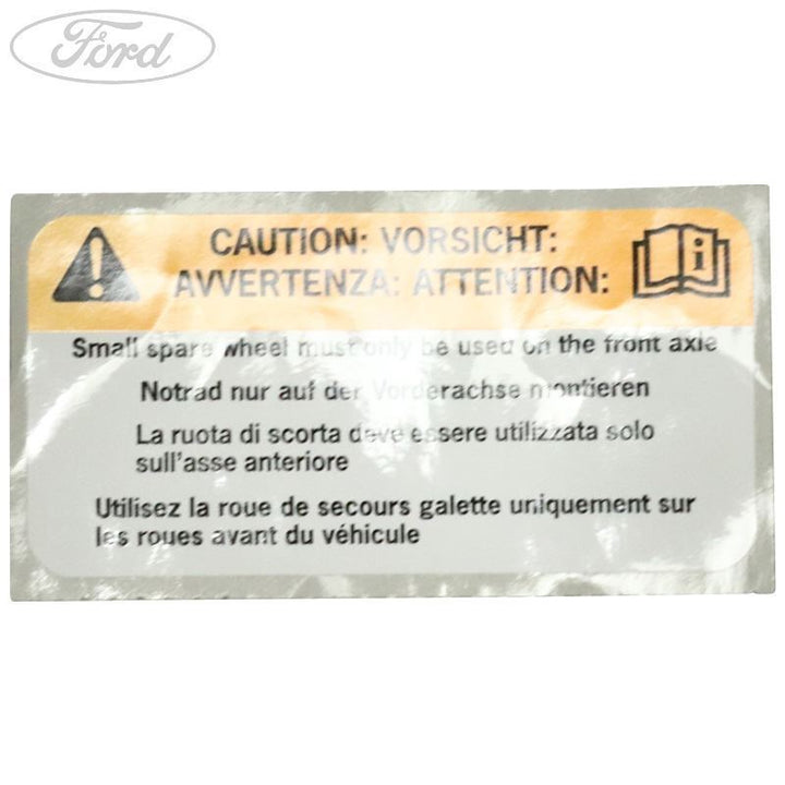 TIRE PRESSURE INSTRUCTION DECAL