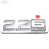 RANGER 2.2 DURATORQ TDCI FRONT WING BADGE 6 SPEED AUTOMATIC
