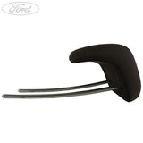 FOCUS REAR HEAD REST GROOVE LUX CHARCOAL BLACK