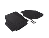 MONDEO 03/2007-08/2014 RUBBER FLOOR MATS FRONT,BLACK