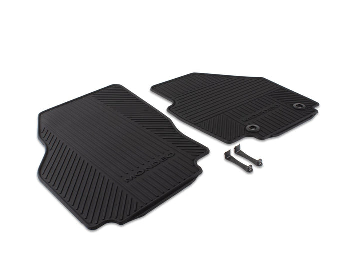 MONDEO 03/2007-08/2014 RUBBER FLOOR MATS FRONT,BLACK