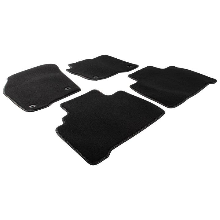 S-MAX FROM 05/2015 PREMIUM VELOURS FLOOR MATS FRONT AND REAR,BLACK