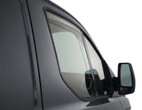 CLIMAIR®* WIND DEFLECTORS FOR FRONT DOOR WINDOWS FOR TRANSIT TOURNEO AND CUSTOM, TRANSPARENT, 2012 - ONWARD