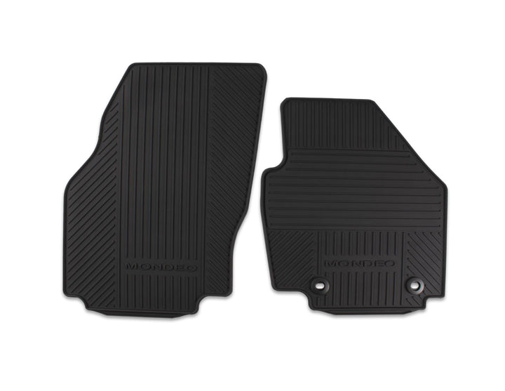 MONDEO 03/2007-08/2014 RUBBER FLOOR MATS FRONT,BLACK