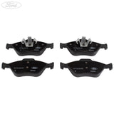 FIESTA 1.25 1.3 1.8D ZETEC FRONT BRAKE PAD AXLE SET