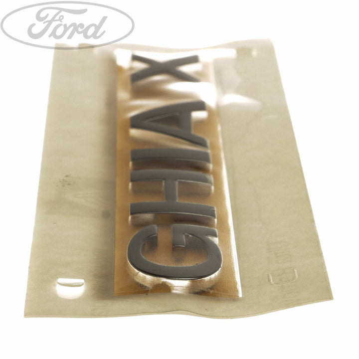 REAR TAILGATE MOUNTED GHIA X NAME PLATE BADGE EMBLEM