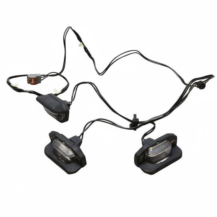 LICENCE NUMBER PLATE LIGHT LAMP WIRING HARNESS LOOM 11-19