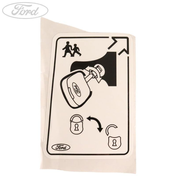 CHILD SAFETY LOCK DECAL