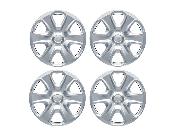 TRANSIT COURIER & TOURNEO COURIER SET OF 4 WHEEL COVER TRIMS, FITS 15