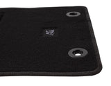 KA 09/2008-05/2016 CARPET FLOOR MATS FRONT AND REAR,BLACK