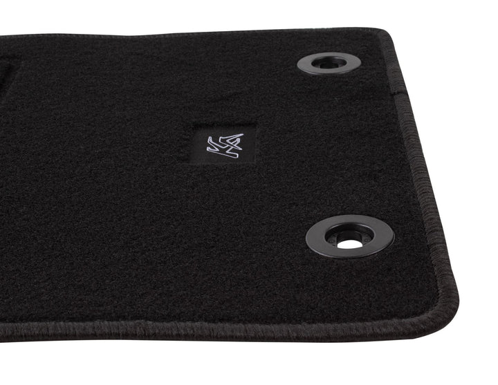 KA 09/2008-05/2016 CARPET FLOOR MATS FRONT AND REAR,BLACK