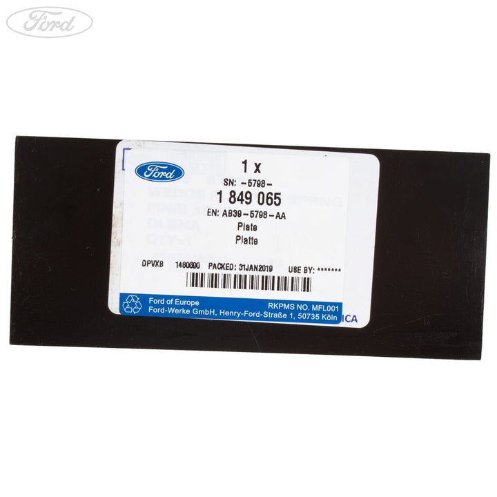 RANGER REAR LEAF SUSPENSION SPRING RETAINING PLATE 4WD