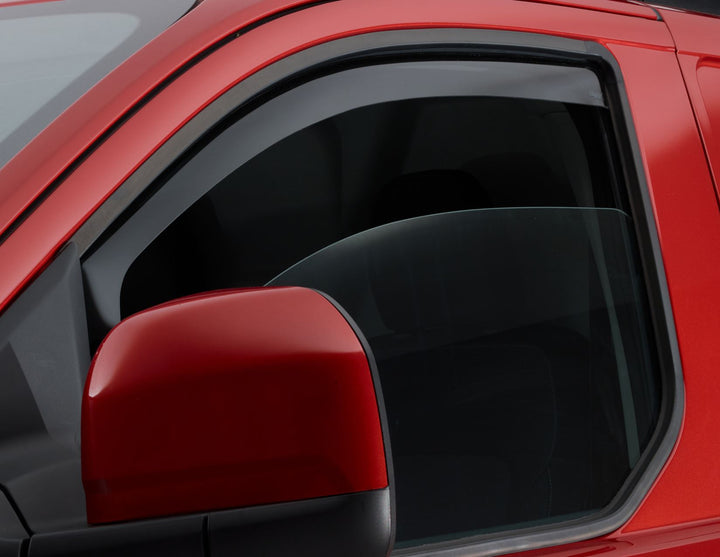 TOURNEO/TRANSIT CUSTOM CLIMAIR®* WIND DEFLECTORS FOR FRONT DOOR WINDOWS,BLACK