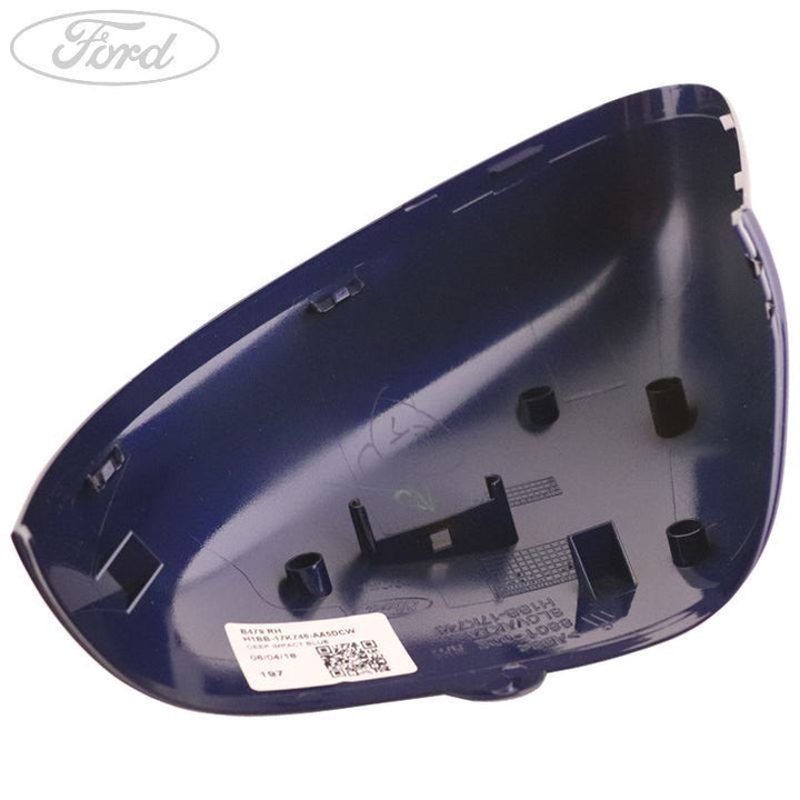 FIESTA O/S DOOR MIRROR HOUSING COVER DEEP IMPACT BLUE