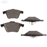 Focus ST225 Motorcraft Front Brake Pads Axle Set Kit 2005-2011