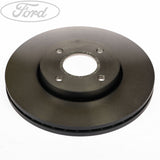 FIESTA ST150 FRONT VENTED COATED BRAKE DISC 278MM PAIR