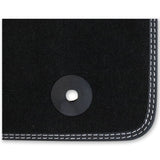 KA MK2 FRONT CONTOURED FLOOR MAT SET VELOUR WITH LOGO 2012-