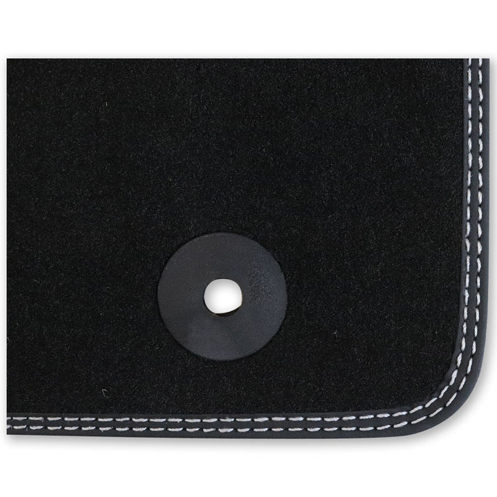 KA MK2 FRONT CONTOURED FLOOR MAT SET VELOUR WITH LOGO 2012-