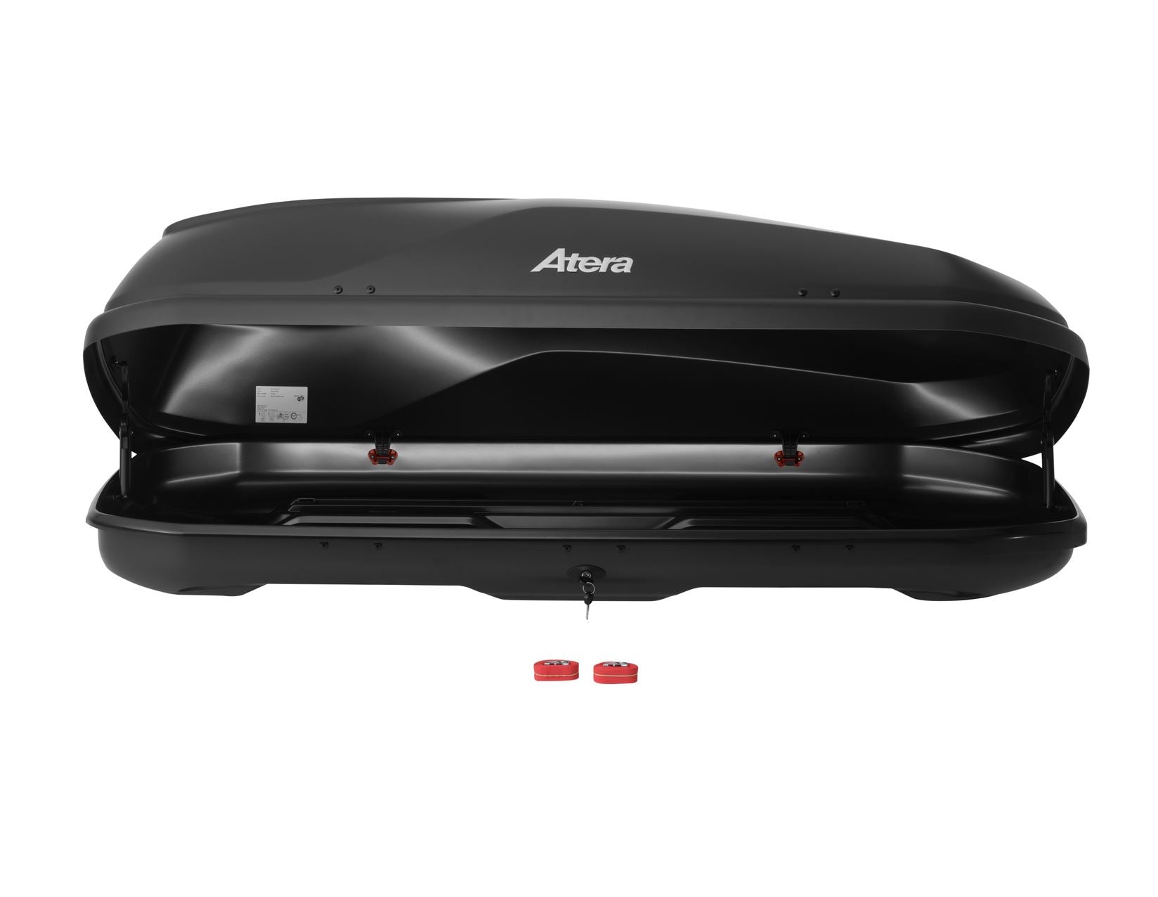 ATERA* CASAR M 380L ROOF BOX LOCKABLE DUAL OPENING LAVA STRUCTURED