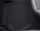 FIESTA CARPET FLOOR MATS REAR, BLACK, 2017 ONWARDS