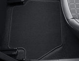 FIESTA CARPET FLOOR MATS REAR, BLACK, 2017 ONWARDS