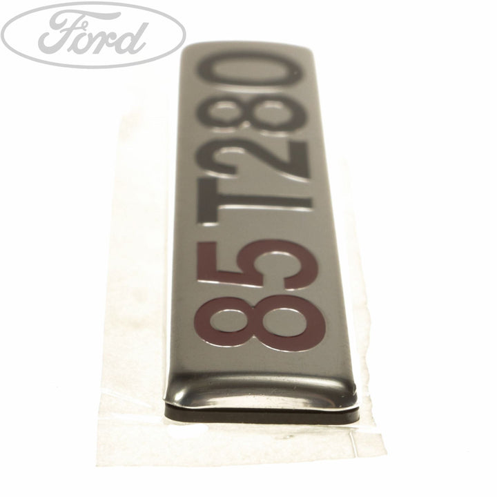 TRANSIT TAILGATE NAME PLATE BADGE EMBLEM 85 T280