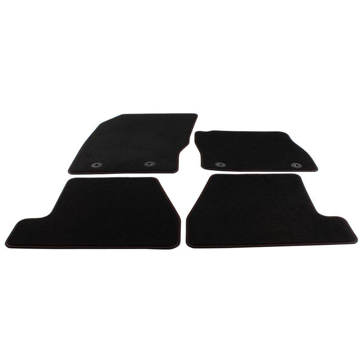 FOCUS FRONT & REAR CONTOUR FLOOR MATS KIT VELOUR 2015-