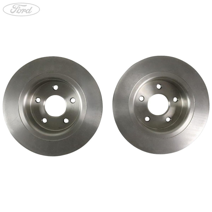 TRANSIT CONNECT REAR SOLID BRAKE DISCS PAIR SET 02-12