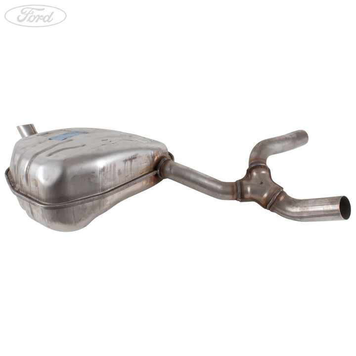 REAR MUFFLER AND PIPE