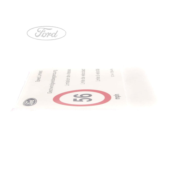 TRANSIT TRANSIT SPEED LIMITER DECAL