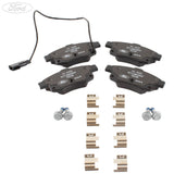 TRANSIT REAR BRAKE PAD SET 2006 - 2014 TDCI