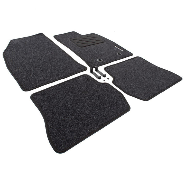 FIESTA MK6 FUSION FRONT & REAR CARPET FLOOR MATS 2002-2012
