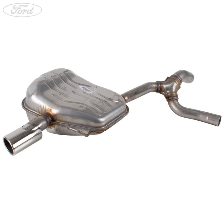 REAR MUFFLER AND PIPE