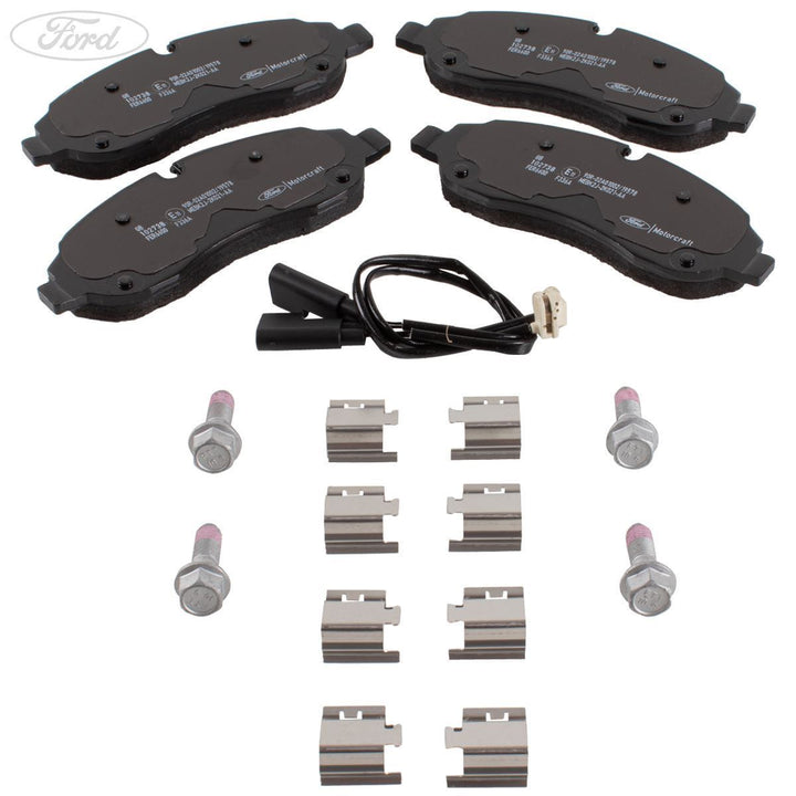 TRANSIT MK8 CUSTOM MOTORCRAFT FRONT BRAKE PADS 2014-2018